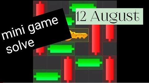 Key 24! 12 August How to Solve Mini Game PUZZLE in Hamster Kombat (100% SOLVED!)