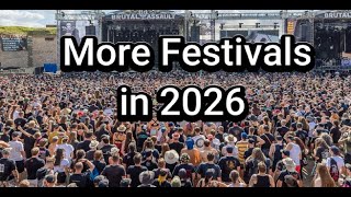 More Festivals In 2026!