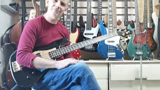 【Muu】　sugi RMBⅡ IR AL JJ FRZ High End Japanese Bass. Sugi RMB-33 custom #soundcheck #bass