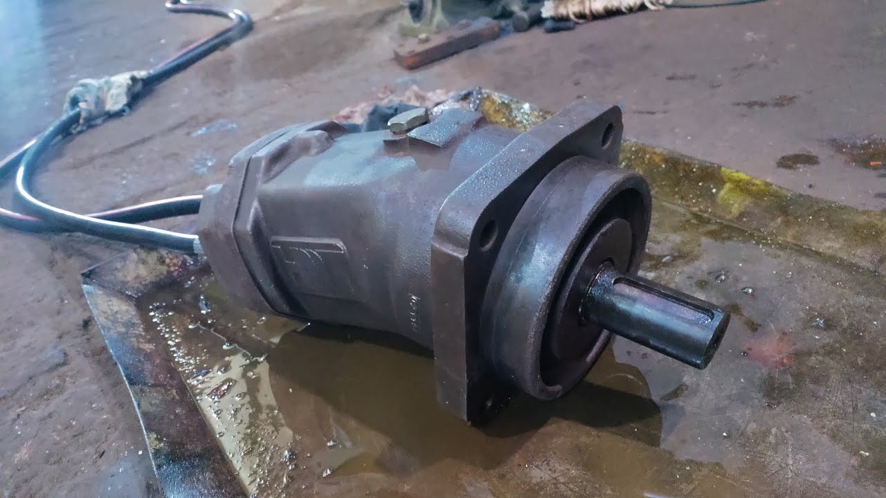 Testing Sam Hydraulic Axial Piston Hydraulic Motor H1C M 108 Shaft