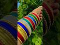 🌈Multi Color bangles set | Bridal chudi set, #chudi #shorts #bangleset #glassbangles #bridalbangles