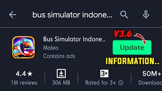 Full information about bussid V3.1 to V3.6 updates in bus simulator Indonesia || new bussid mod