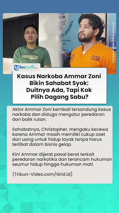 Kasus Narkoba Ammar Zoni Bikin Sahabat Syok: Duitnya Ada, Tapi Kok Pilih Dagang Sabu?