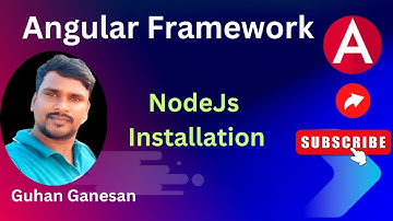 🎯 Angular Complete Tutorial for Beginners In Tamil | NodeJS Installation | Guhan Ganesan