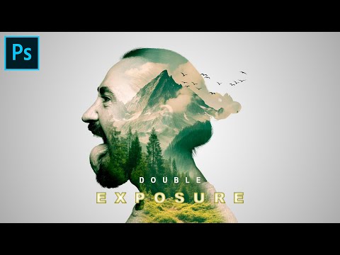 Double Exposure Effect  | photoshop tutorial  #photoshoptutorial #photoshop