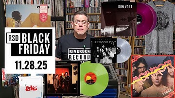 RSD Black Friday 2025 Wants & Laughs.  What