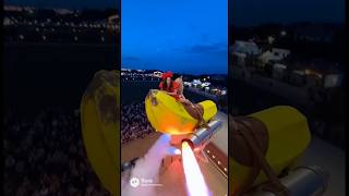 Sending a banana rocket to space again #servernayah ￼ at the festival Josue news #rocket