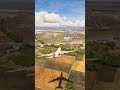  crosswind landing giant plane