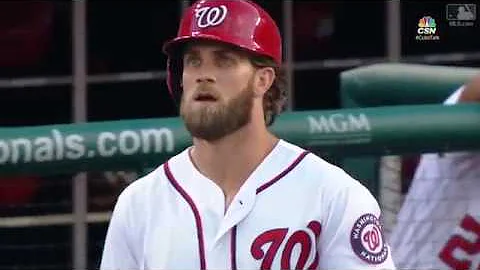 Javier Baez Robs Bryce Harper With Unbelievable Diving Catch