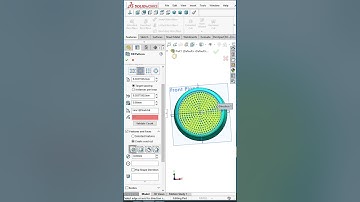 Fill Pattern #cadmonkeys #shortsfeed #solidworks #subscribe #viralreels #viralreels #viral #fpy #3d