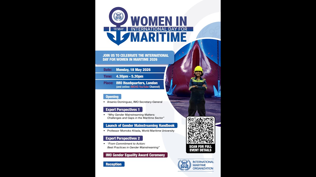 ⁣International Day for Women in Maritime