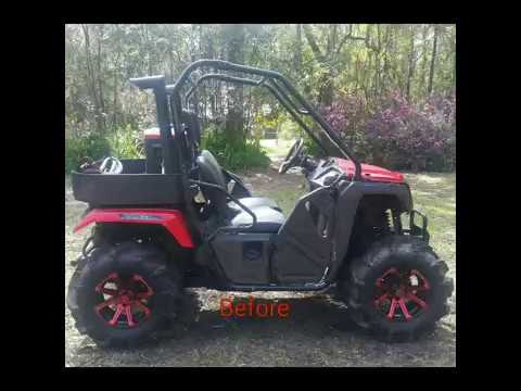 Pioneer 500 cage chop - YouTube