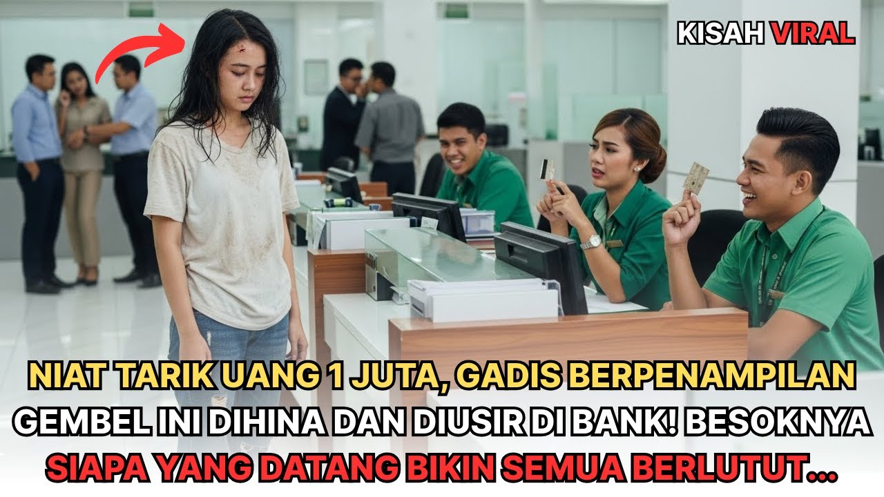 DIUSIR DARI BANK KARENA SEPERTI GEMBEL, KEESOKAN HARINYA IDENTITASNYA TERBONGKAR! BIKIN SEMUA SHOCK!