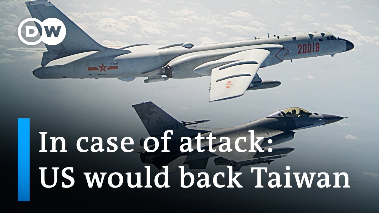 Film backdrop image for Biden says US would defend Taiwan against China (2021)