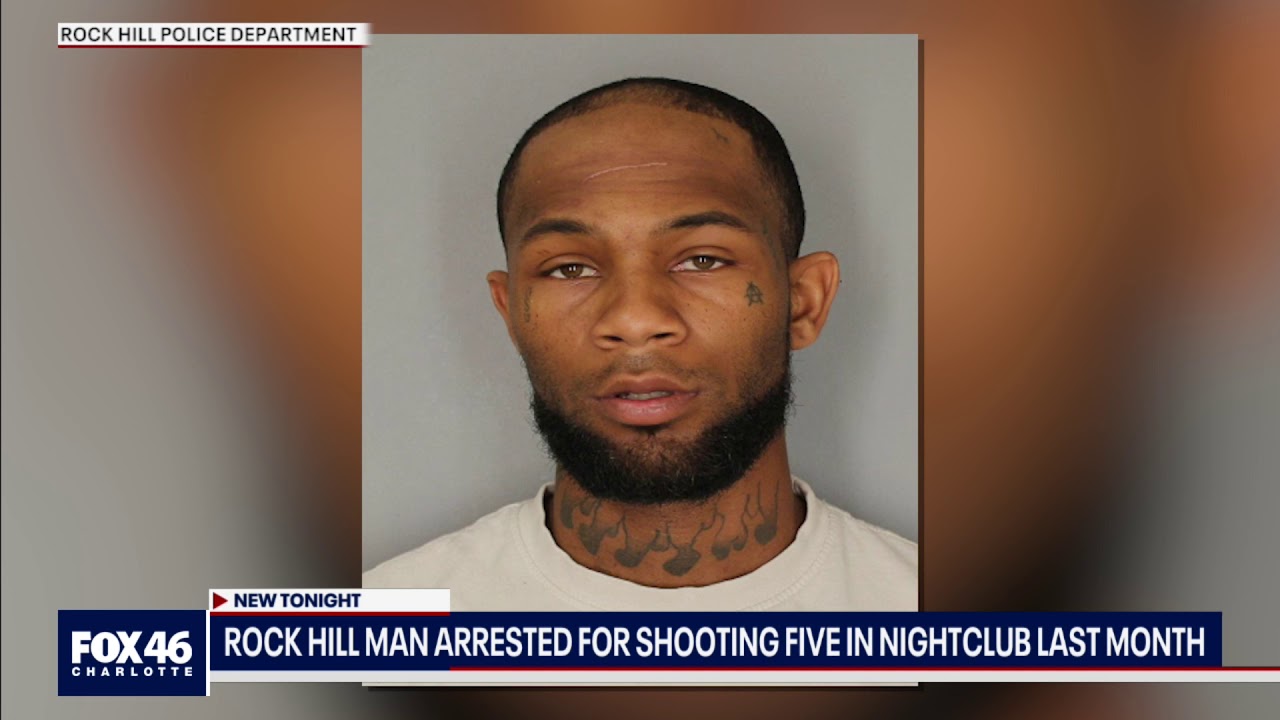 Rock Hill police arrest suspect in sports bar shooting that injured 5