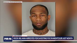 Rock Hill police arrest suspect in sports bar shooting that injured 5