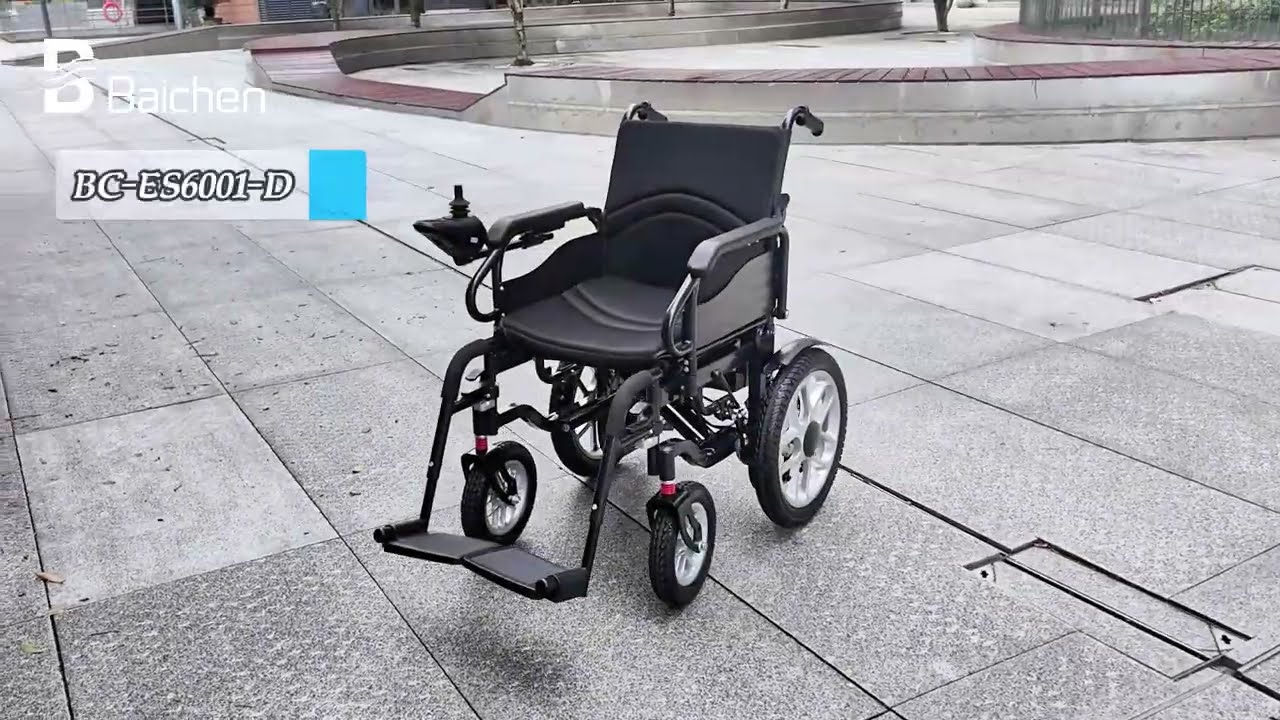 BC-ES6001-D Stable and comfortable steel electric wheelchair