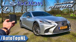 2018 Lexus LS 500h President REVIEW POV on ROAD & AUTOBAHN by AutoTopNL