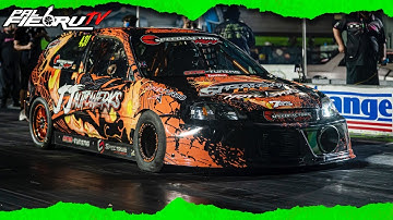 Honda Civic FWD in low 8 Seg | Orlando Speedworld | PalfiebruTV