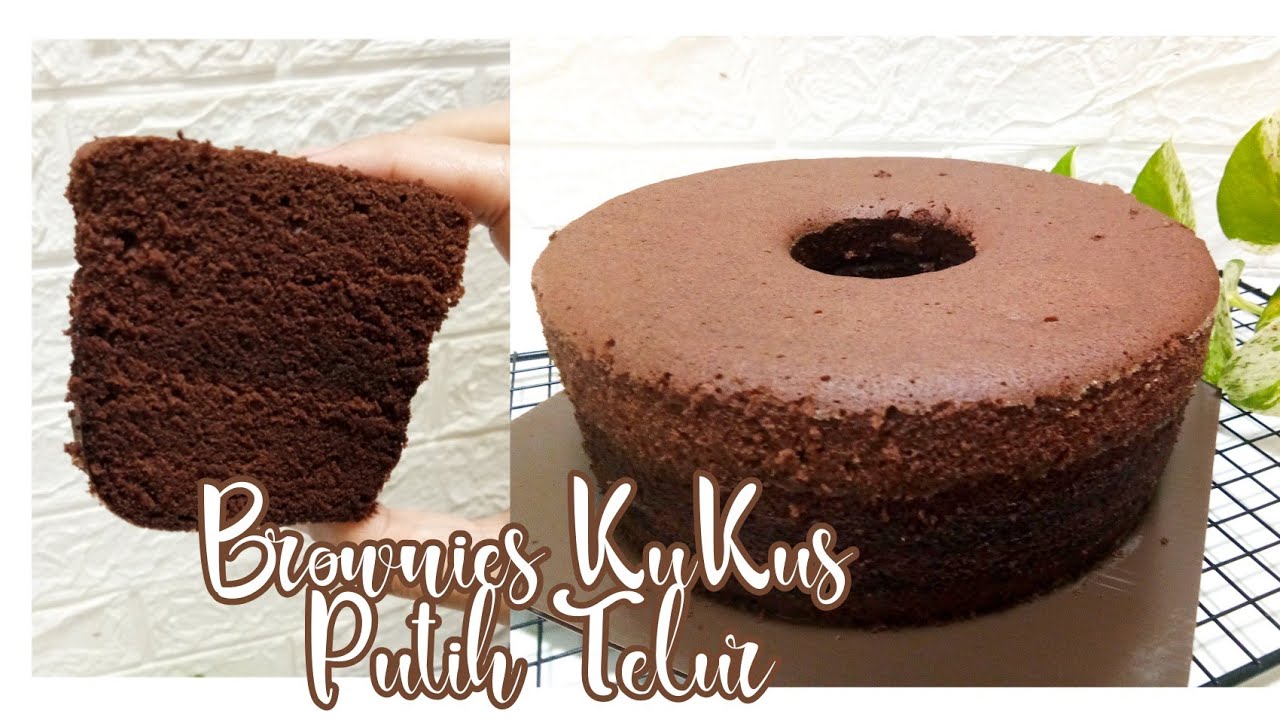 Brownies Kukus Putih Telur super moist olahan putih telur YouTube