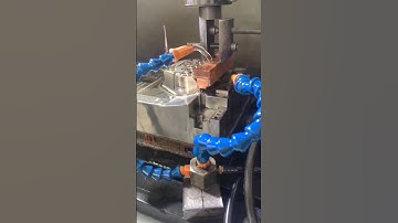 EDM Process Unveiled: Precision in Mold Production ⚡#EDMTechnology  #moldproduction
