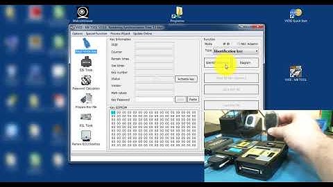 Mercedes w211 all key lost by vvdi prog and vvdi mb bga tool