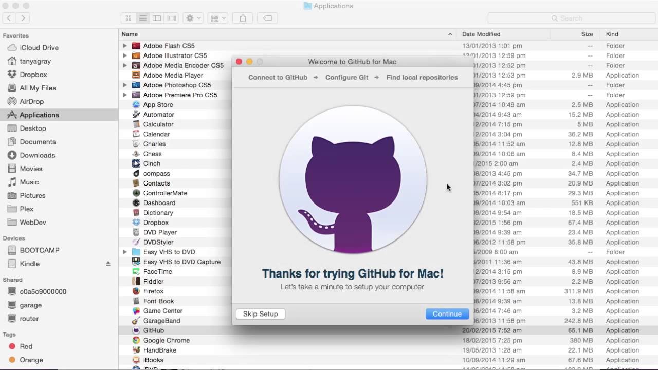 GitHub - Getting Set Up - YouTube