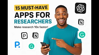 Top 15 Free Apps to Make Your Research 10x Easier!