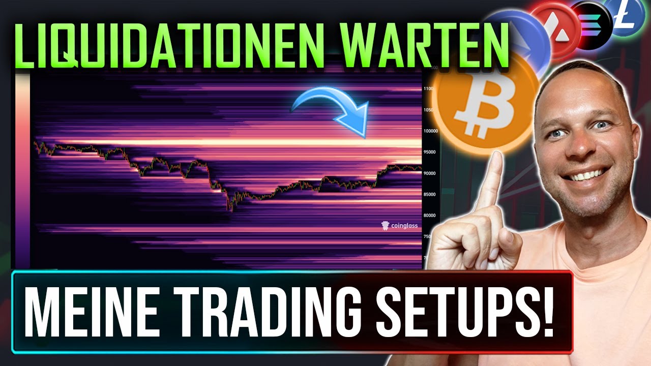 ENDLICH! Massive Bitcoin Liquidationen ÜBER UNS! 🚀 Meine 12 Krypto Setups