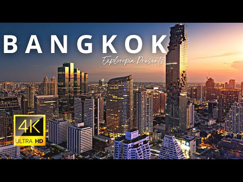 Bangkok, Thailand 🇹🇭 in 8K ULTRA HD 60FPS by Drone