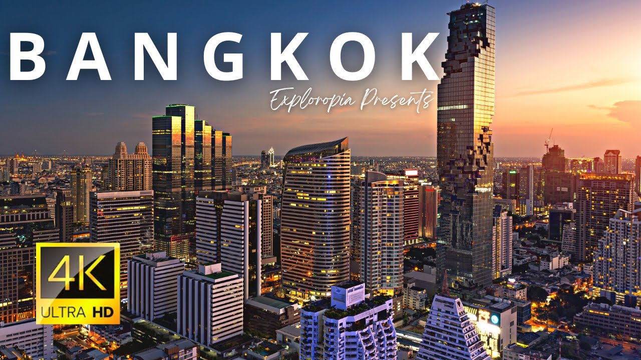 Bangkok, Thailand ?? in 8K ULTRA HD 60FPS by Drone