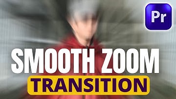 Zoom Blur Transition Effect in Premiere Pro (Fast & Easy Tutorial)