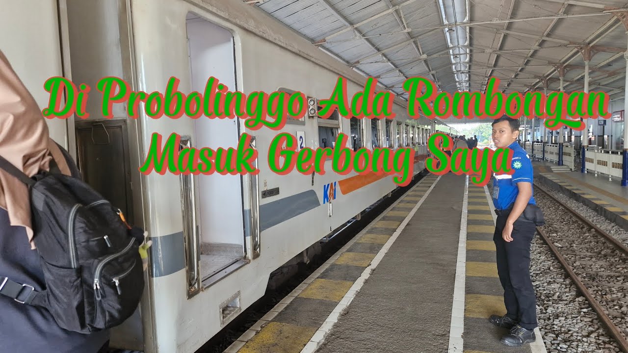 Naik KA Probowangi Dari Bangil ke Tanggul 