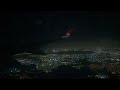 Airbus 350-900 Turkish Airlines Night Landing Istanbul (LTFM) TK1556