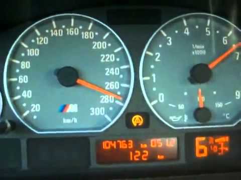 BMW M3 E46 max speed - YouTube