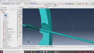 Abaqus CAE - Olympic Bow simulation