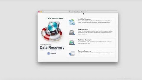 Accidentally Deleted, Lost or Formatted-Wondershare Data Recovery For Mac Get Back All