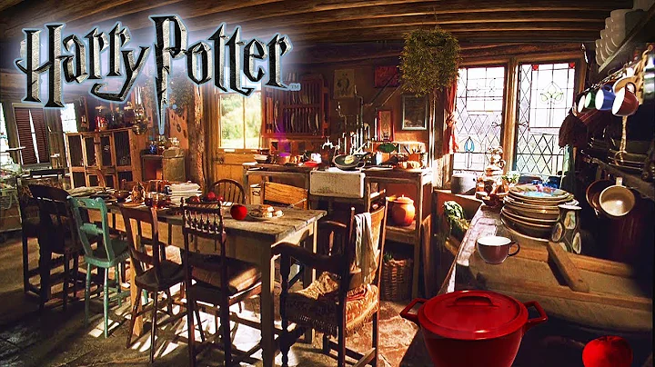 The Burrow  Weasley's House [ASMR] Harry Potter Am...