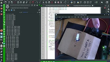 Control a servo with a Joystick