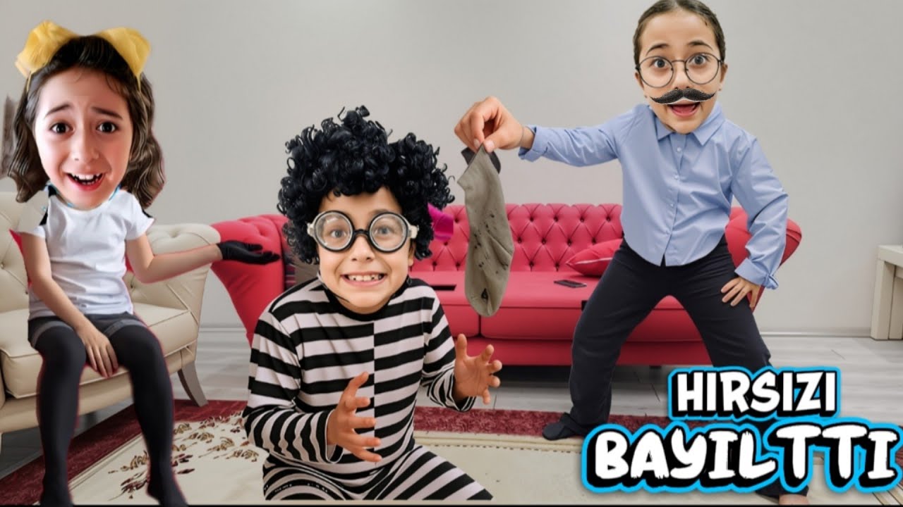 ESMA EVİMİZDE HIRSIZ VAR ! BABAM HIRSIZI BAYILTTI 