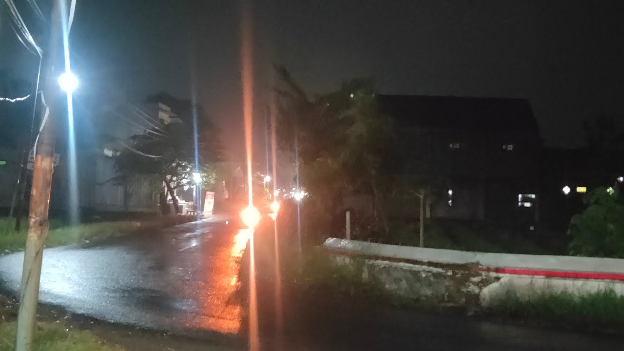 LIVE 🌧️ Night Rain on Busy Road | Passing Cars Sounds for Sleep & Relaxation