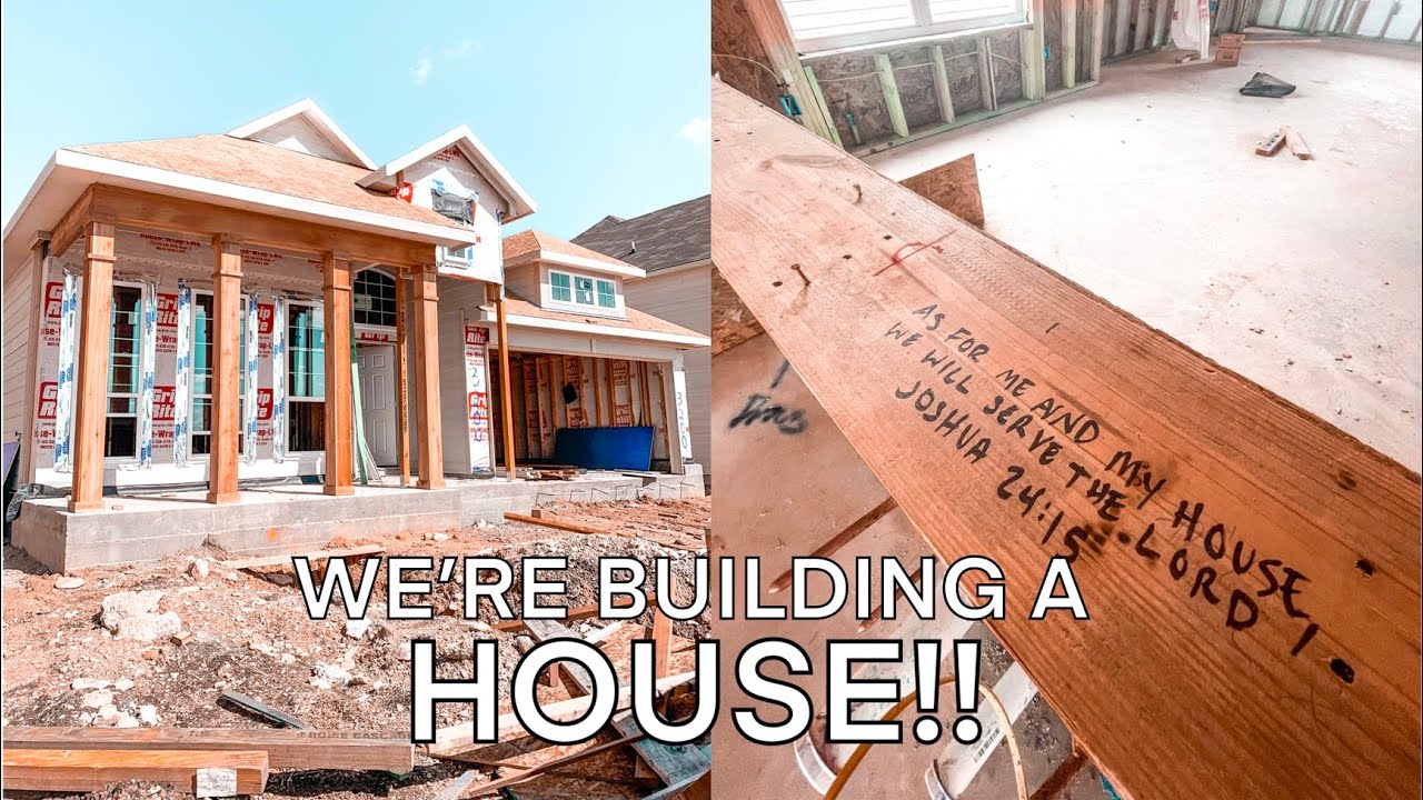WE'RE BUILDING A HOUSE!! | house update vlog - YouTube