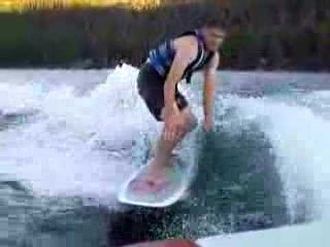 Steve Donner Lake Wake Surfing #2