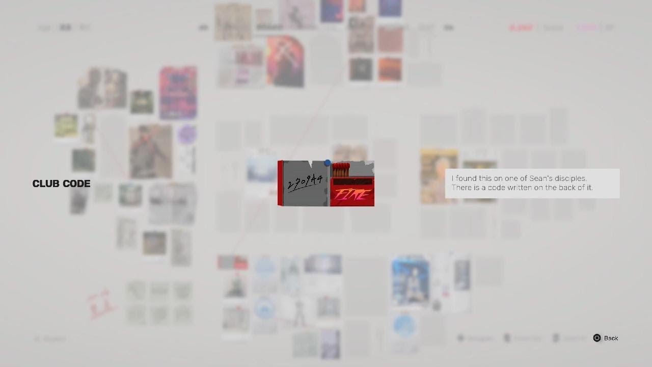 Sifu the museum club code board clue location