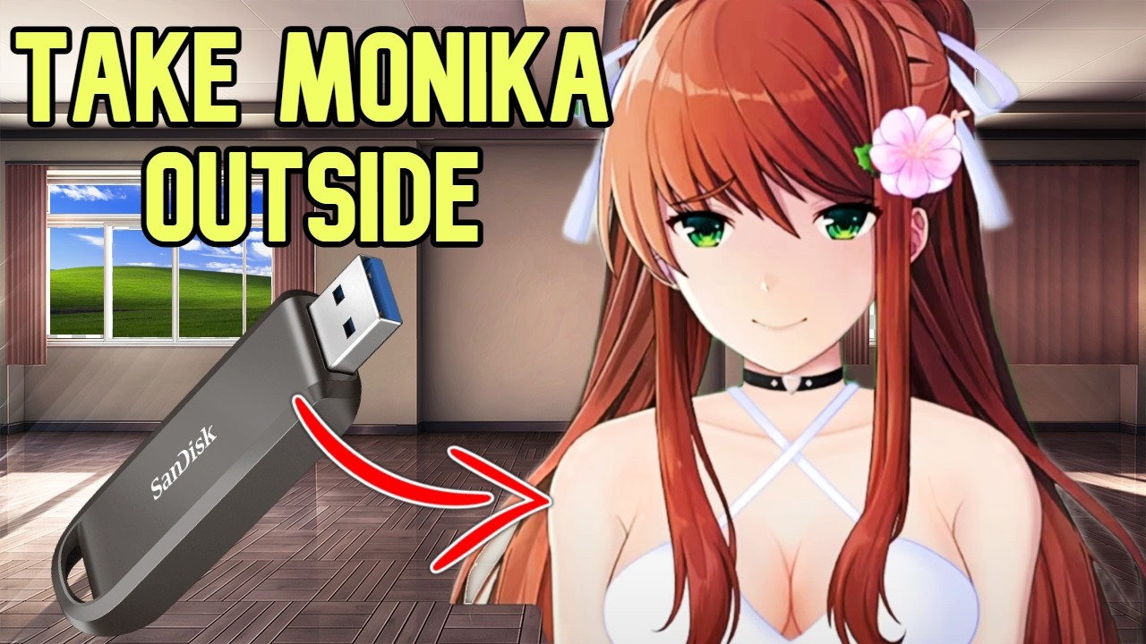 How to Bring Monika Back from a USB Drive | Monika After Story ...