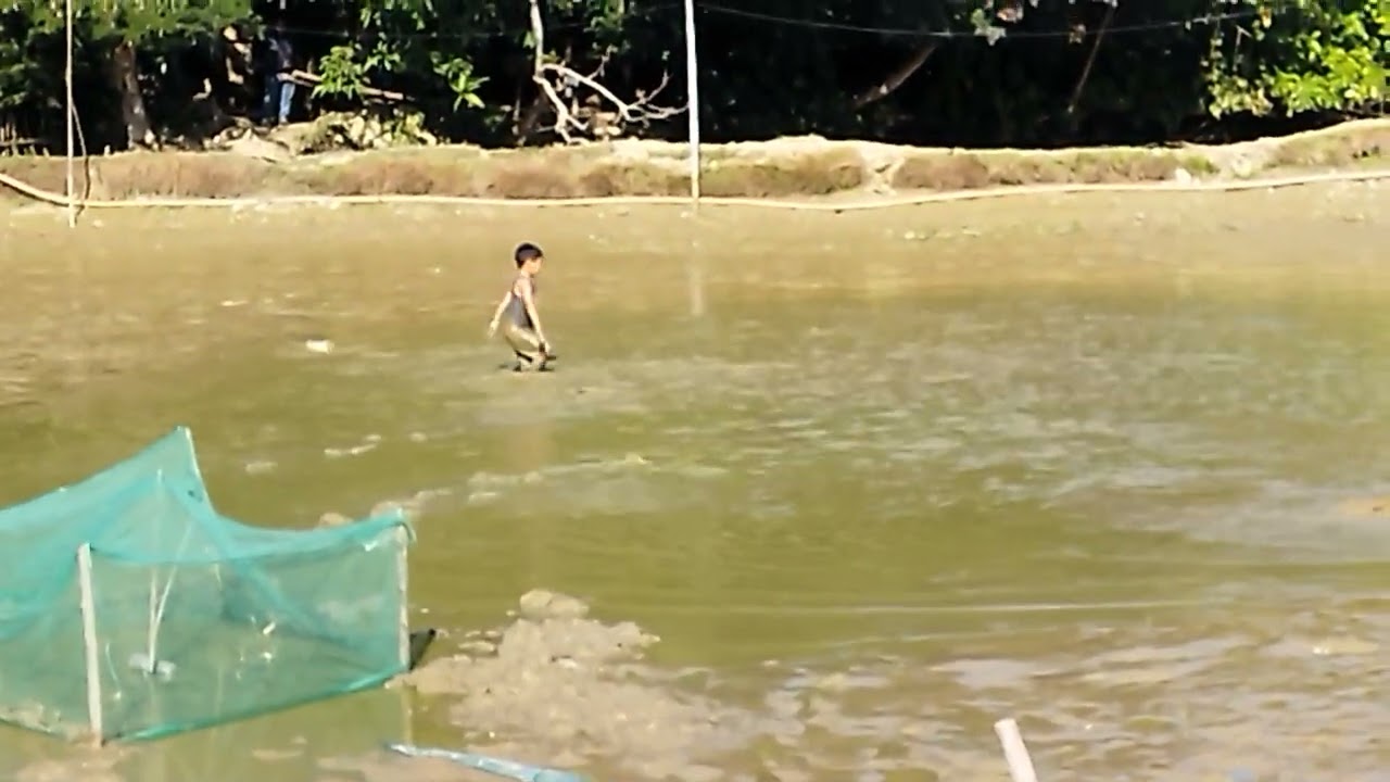 Small Peter catching 🐠🐋🐟fish