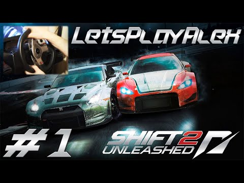 Прохождение Need For Speed Shift 2 Unleashed на руле Logitech G25 #1 • Смотрим, оцениваем