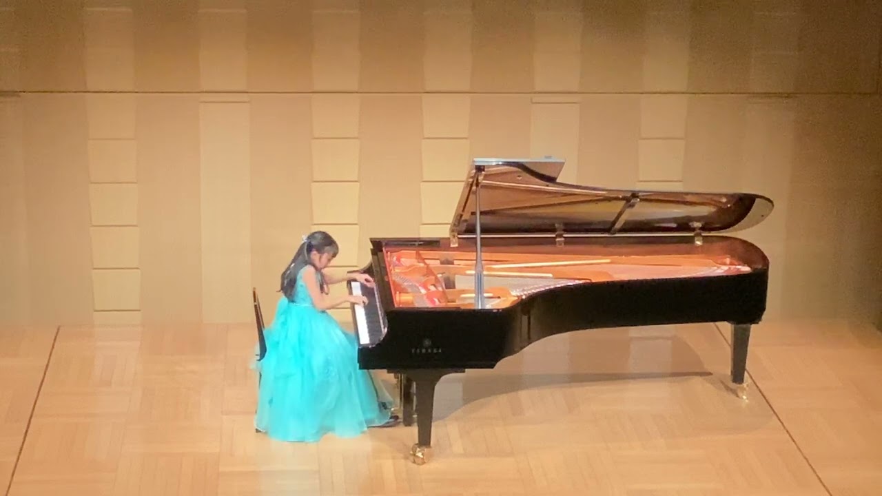 PTNA入賞者コンサートD級薗田瑠奈 サンサーンス作曲6つのエチュード