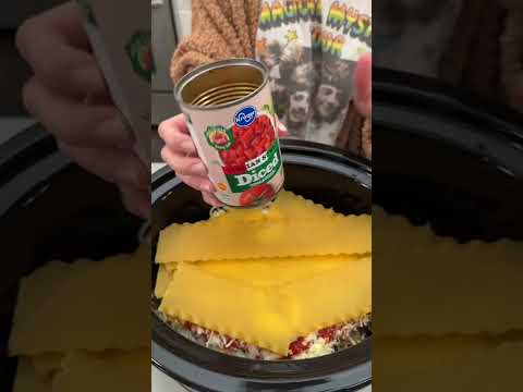 Jackyのレシピ: クロックポットで作る超簡単ラザニア