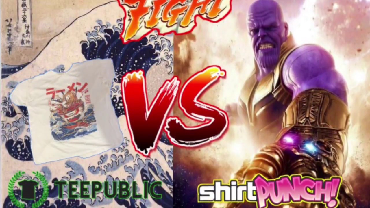 Shirtpunch vs. Teepublic. Who won? YouTube